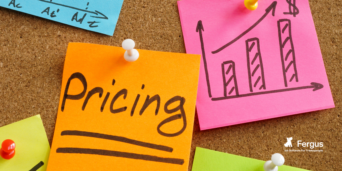pricing strategy for tradespeople