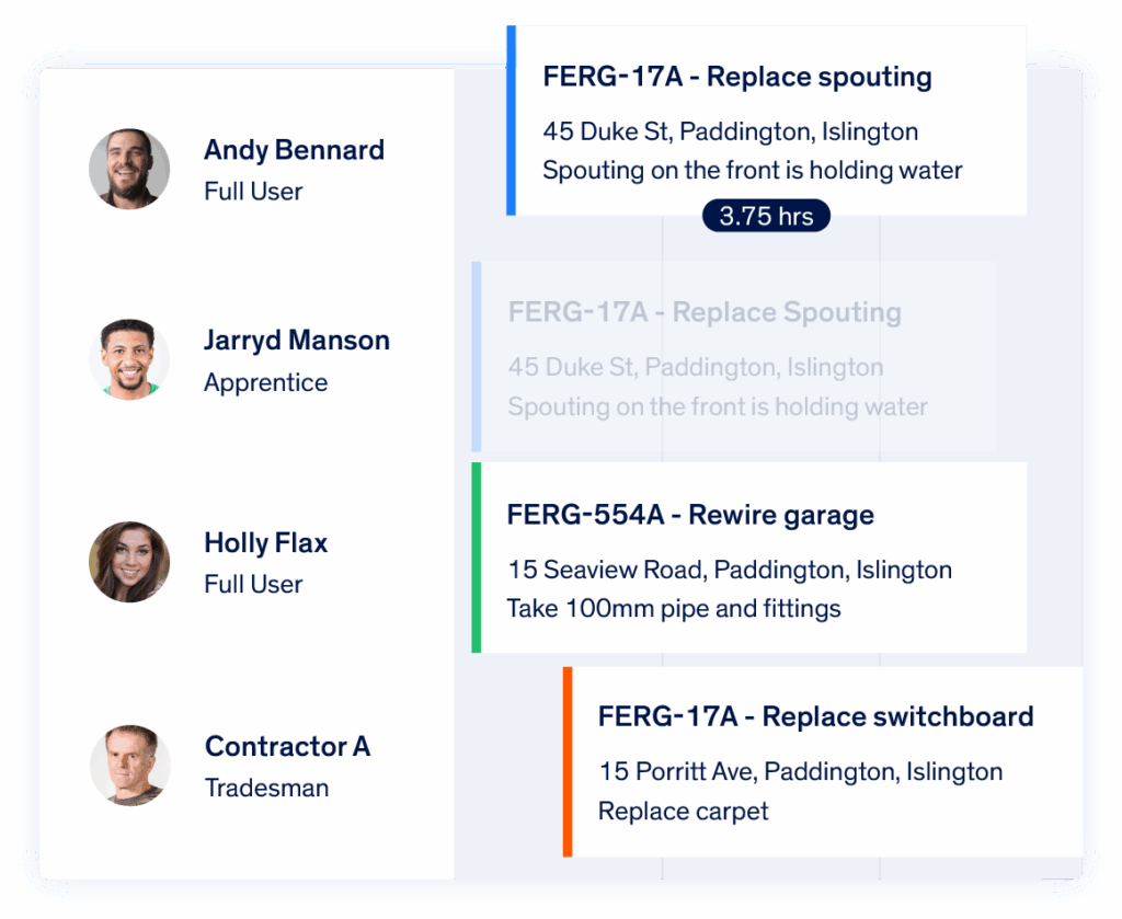 Job management software cut admin by 50 fergus